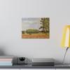 Canvas Print Plein Air | West Branch Forest Preserve, DuPage County, Illinois | Art Print, Matte, Stretched, 0.75 in. view 4