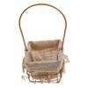 OKUMEYR Iron Handle Basket Elegant Storage for Flowers Fruits and Wedding Decorations Iron and Material Versatile Design for Parties and Home Decor view 1