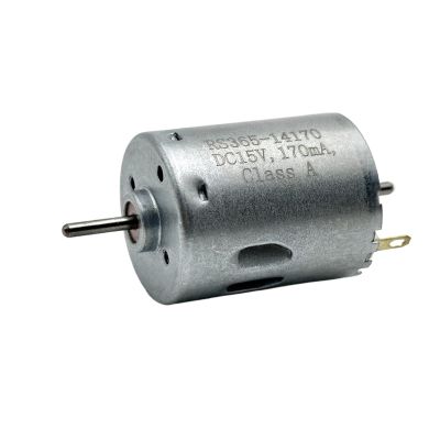 DC 12V 14.4V 15V 18V Round 28mm 365 electronic starter Carbon Brush MicroRS-365-14170 electronic starter Dual 2.3mm Shaft for Sweeper Robot Cleaner NPKRNADW(B motor)