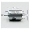 DC 12V 14.4V 15V 18V Round 28mm 365 electronic starter Carbon Brush MicroRS-365-14170 electronic starter Dual 2.3mm Shaft for Sweeper Robot Cleaner NPKRNADW(B motor) view 2
