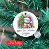 2026 Baby's First Christmas Polar Bear Ornament, Personalized Polar Bear Ornament Gift for Baby's 1st Xmas, My 1st Christmas Tree Decorations, Custom Baby's Name Ornament Xmas Gift view 4