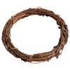 LIFKICH Natural Rattan Wreath Frame for DIY Crafting Hand-Woven for Home Decor Rustic Vine Wreath for Holiday and Everyday Use for Christmas Weddings and Gifts view 1