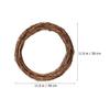 LIFKICH Natural Rattan Wreath Frame for DIY Crafting Hand-Woven for Home Decor Rustic Vine Wreath for Holiday and Everyday Use for Christmas Weddings and Gifts view 2