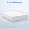 Yaheetech 12 Inch Full Size Mattress 3 Foam Layer Cooling Gel Memory Foam Mattresses, Green Tea for Fresher Sleep, Medium Firm, CertiPUR-US Certified, No Fiberglass, Full Mattress in a Box view 2