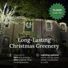Pro Christmas 30" Pre-Lit Outdoor Oregon Fir Commercial Wreath, Multicolor view 4