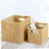 FONDOTIN Imitation Rattan Woven Storage Bin Capacity Multifunctional Basket for Home Organization for Toys Sundries Decorative Use view 3