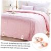 Unomor 18pcs Bed Sheet Clips No- Quilt Fixation - Safety Fasteners for Blankets Stylish Design for Home Use and All Seasons view 4
