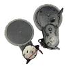 2Pieces Convenient Replacement Wheel Wheel Modules Wheel Caster For DJ65 view 1