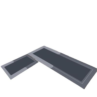2-Piece Waterproof Memory Foam Kitchen Mats: Comfort Runner Rugs for Kitchen Floors & Standing Desks  Cushioned, Stylish, & Easy to Clean