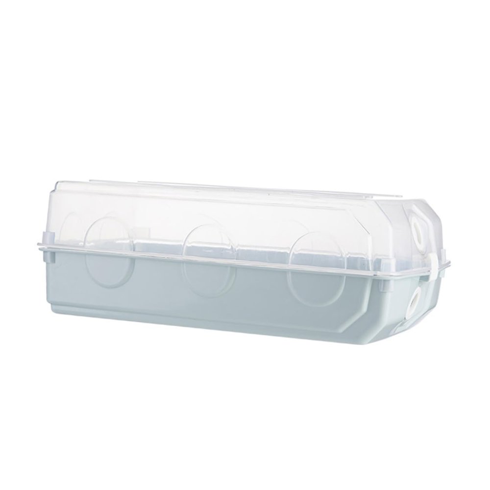 Parliky 2pcs Stackable Plastic Shoe Storage Box with Clamshell