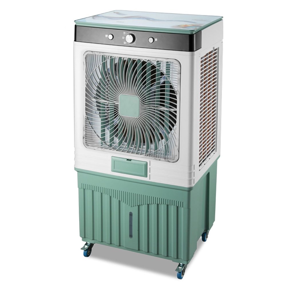 Portable Air Conditioners, Evaporative Air Cooler with 3 Wind Speed and Water Tank, Powerful Swamp Cooler for Room Office Garage Use