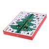 Wooden Christmas Tree Mini Tabletop Christmas Tree Decor Xmas Holiday Party Ornaments 3D Miniature Desktop Decorations view 3