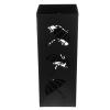 GOOHOCHY Black Iron Umbrella Rack Holder for Entryway Hallways Decor view 1