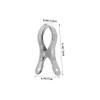 Parliky 10pcs Large Stainless Steel Clothespins Drying Clips Magnetic Hooks for Laundry Heavy Duty Bed and Home Hanger Clamps view 2