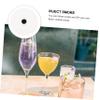 BIUDECO Quality Plastic Smoke Infuser Lid Round Drink Cover Whisky Smoker Accessory view 2