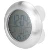 Kuuleyn Portable Shower Wall Clock Abs Waterproof Digital Clock with Temperature and Calendar Display for Bathroom Kitchen and Spa Area Decor view 1