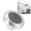 Kuuleyn Portable Shower Wall Clock Abs Waterproof Digital Clock with Temperature and Calendar Display for Bathroom Kitchen and Spa Area Decor view 2