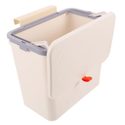 HOOTNEE Capacity Waste Storage Can Wall-Mounted Trash Container Material Kitchen Trash Basket