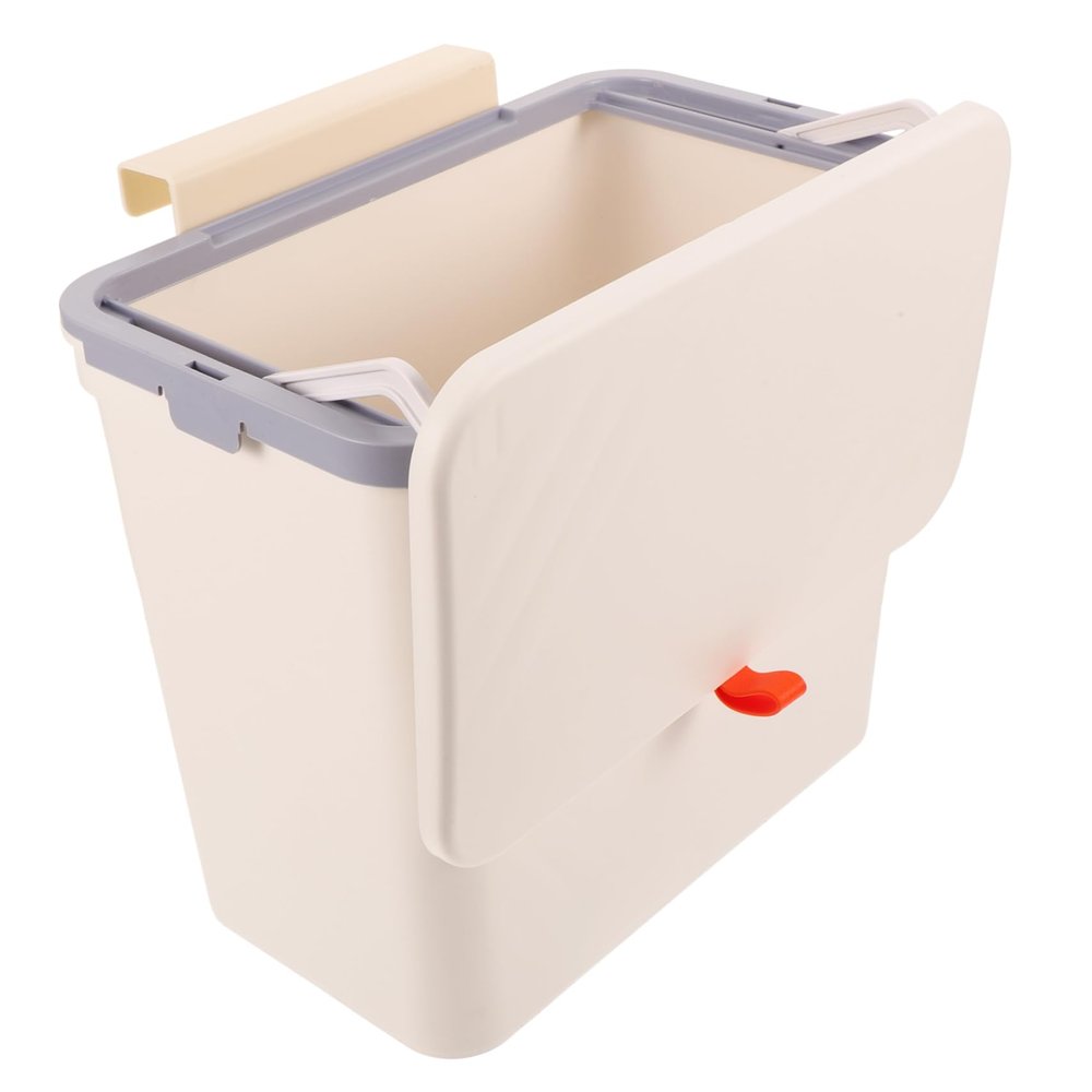 HOOTNEE Capacity Waste Storage Can Wall-Mounted Trash Container Material Kitchen Trash Basket