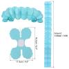 PATIKIL 9.8ft Four-Leaf Garland, 12 Pack Tissue Paper Hanging Flower Garland Reusable Streamers for Party Wedding Backdrop Decorations, Mint Green view 2