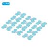 PATIKIL 9.8ft Four-Leaf Garland, 12 Pack Tissue Paper Hanging Flower Garland Reusable Streamers for Party Wedding Backdrop Decorations, Mint Green view 3