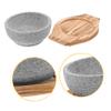 LABRIMP Stone Pot Bowl for Korean Soup Heat Retaining Bibimbap Bowl Kitchen Essential view 3