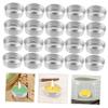PRETYZOOM 500pcs Aluminum Tea Light Empty Cases for Candle Making Supplies Silver Tea Light Tins for DIY Crafts Votives and Food Warmers view 4
