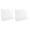 HOOTNEE 2pcs Bathtub Splash Guard Water Guard for Shower Sink Corners PVC Material Easy Installation Prevents Water Damage view 1