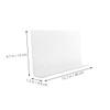 HOOTNEE 2pcs Bathtub Splash Guard Water Guard for Shower Sink Corners PVC Material Easy Installation Prevents Water Damage view 2