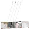 Unomor 8pcs Curtain Pull Rod No Drill Room Darkening Long Wand for Heavy Curtains view 2
