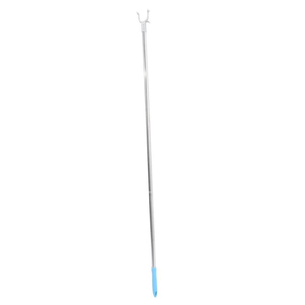 ABOOFAN Clothes Reaching Pole U-shaped Hook Garment Hanger Versatile Clothes Drying Supply for Home Use Easy to Install