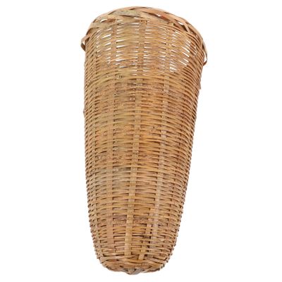 AUTSUPPL Woven Wine Filter Strainer Basket Large Bamboo Brewing Basket for Wine and Beer with Wide Opening Design for Easy Pouring and Long-lasting Use