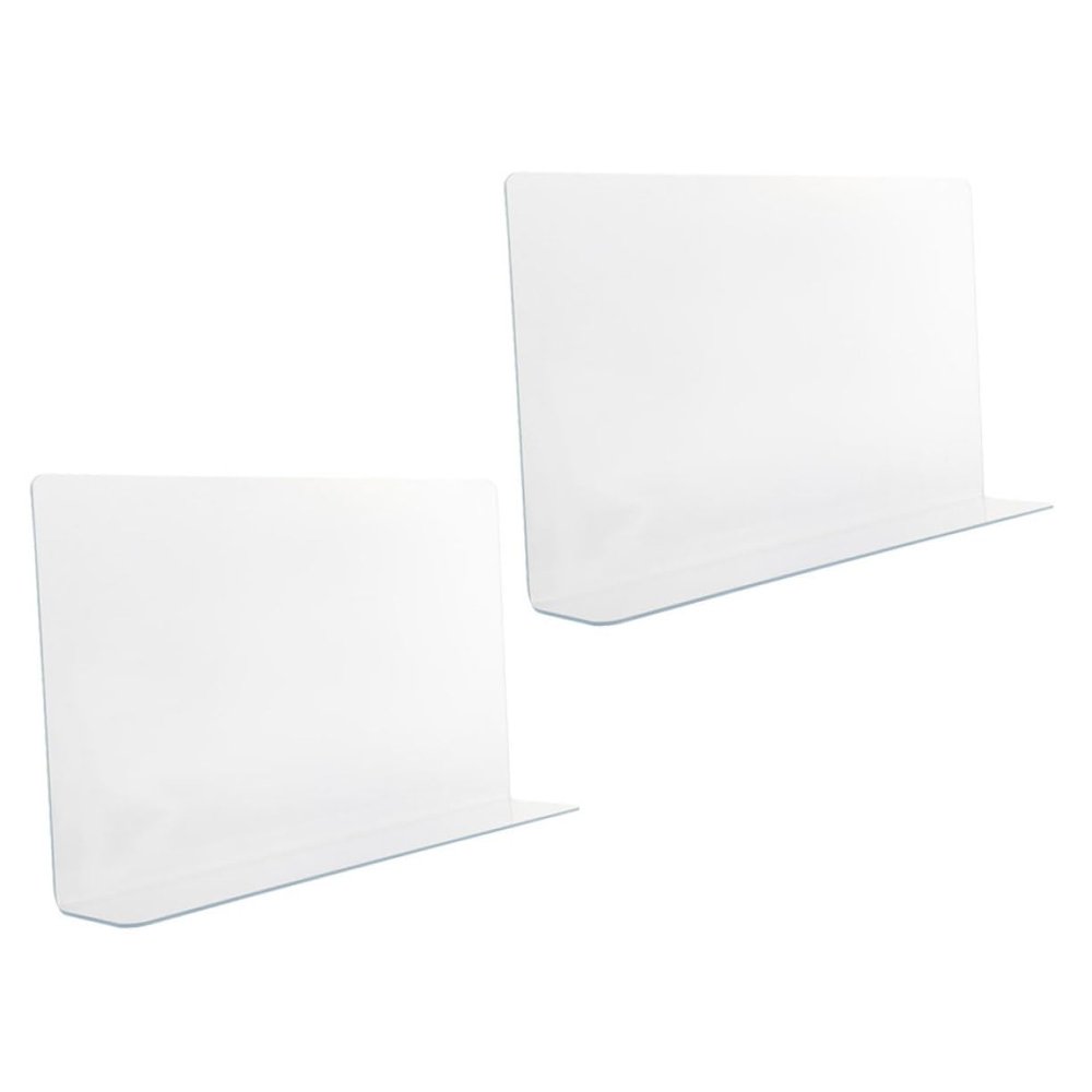 TINEASUR 2pcs Bathtub Shower Splashing Guard PVC Water Stopper for Corner Protection Easy to Install Bathroom Splash Guard Keeps Your Space Dry and Clean