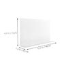 TINEASUR 2pcs Bathtub Shower Splashing Guard PVC Water Stopper for Corner Protection Easy to Install Bathroom Splash Guard Keeps Your Space Dry and Clean view 2