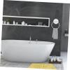 FONDOTIN 4Sheets Non-Skid Hollow-Out Bath Mat Anti-Slip Shower Cushion for Bathroom Pet Cage and Door Entry Yellow and White Mats for Protection view 2