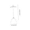 GAROZATION Steamer Hanger for Ironing Portable Garment Rack Drying Stand for Heated Clothes Steamer view 2