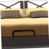 Levemolo 2pcs Metal Mattress Retainer Bar Slip Bed Frame Stabilizer Non-Slip Mattress Holder view 4