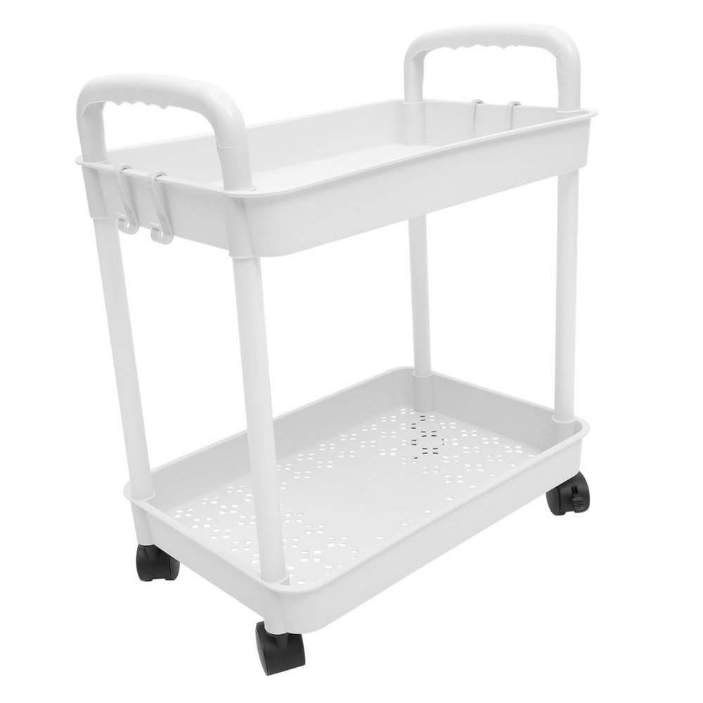ANDRESLAD Rolling Organizer Cart for Office Beauty Salon Heavy Duty Kitchen Cart Storage Baskets