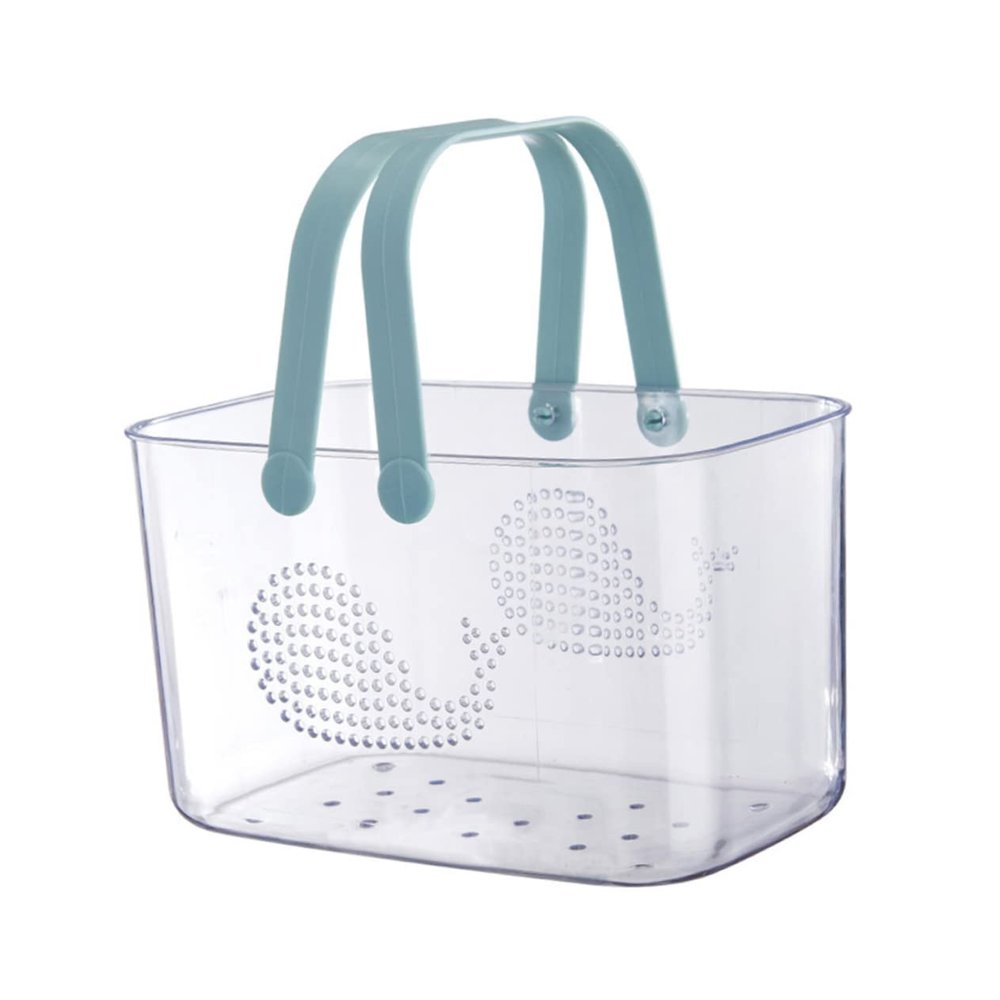 HOLIDYOYO Whale Shower Basket Portable Plastic Storage for Bathroom Basket Toilet Organizer