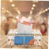PAMINGONO Metal Crystal Tissue Box Cover Elegant Napkin Holder for Bathroom Bedroom Office Chic Decor for Vanity Rectangular Tissue Dispenser Holder view 3