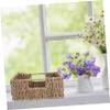 WATIIFUFU Straw Storage Basket Japanese Style for Home Decor Weddings view 2