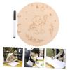 JEWEDECO Retro Guest Book for Shower Elegant Sign Book for Boys Girls for Moms for Celebrations and Special Events view 3