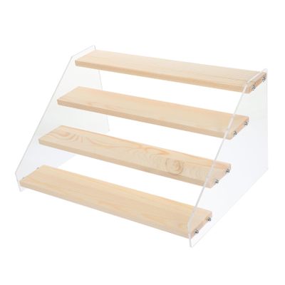 Hoement Multi-tier Acrylic Display Rack for Kitchen Condiments and Storage