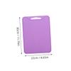 BRIGHTFUFU 2pcs Multi-function Silicone Cutting Board Chopping Board for Kitchen Easy-clean Hanging Design Kitchen view 2