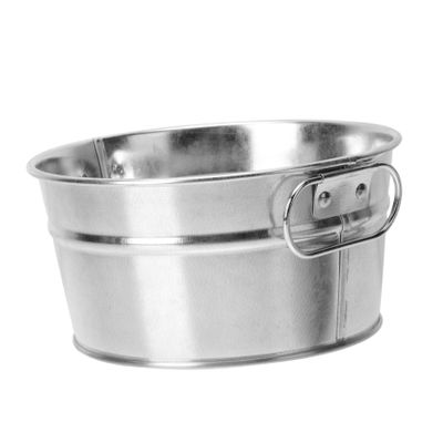 CIYODO Stainless Steel Snack Storage Bucket Creative Food Container for Chicken Fries Snacks Stylish and Tableware for Restaurants and Home Use