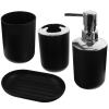 Plastic Bathroom Accessory Set for Home Hotel Small Spaces view 1