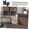 QUMIIRITY 4pcs Dorm Desk Furniture Pads Hardwood Floor Protectors Extendable Table Legs view 3