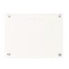 Personalized Clear Acrylic Calendar for Wall, Calendar Whiteboard for Wall, Dry Erase Wall Calendar, Wall Calendar Organizer System for Home (Cursive, White, 14"W x 11"H) view 1