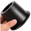 4pcs Silicone Chair Leg Caps for Table Feet, Black Protectors view 3
