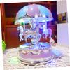 LIFKICH Rotating Carousel Music Box Music Led Light and 6.1x4.1x4.1in Luxury Her view 2